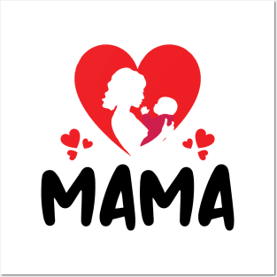 Love You Mama Posters and Art